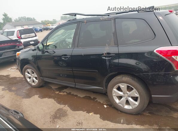 JF2SJADC3GH558969 2016 SUBARU FORESTER Black სალონის 360-გრადუსიანი ხედი