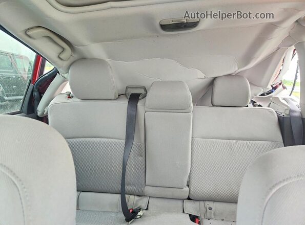 JF2SJADC3JH525252 2018 SUBARU FORESTER Red Rear seats view