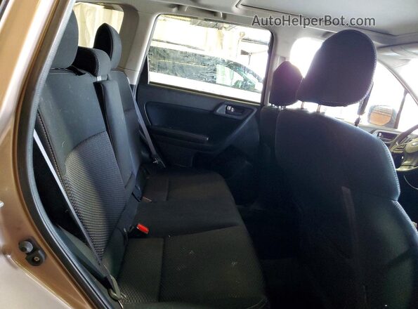 JF2SJADC4GH401421 2016 SUBARU FORESTER Желто-коричневый Вид задней части салона