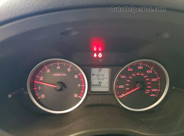 JF2SJADC4GH401421 2016 SUBARU FORESTER Желто-коричневый Вид щитка приборов