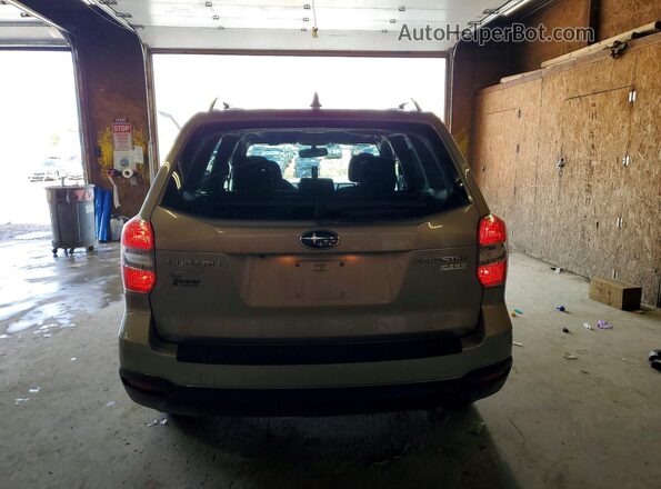 JF2SJADC4GH401421 2016 SUBARU FORESTER Желто-коричневый Вид сзади