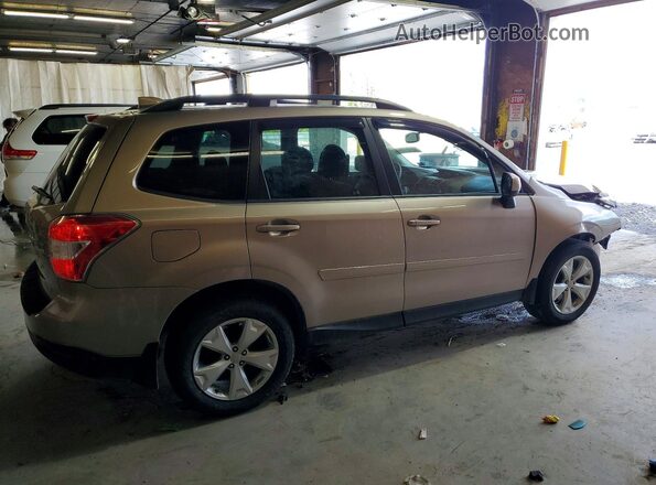 JF2SJADC4GH401421 2016 SUBARU FORESTER Желто-коричневый Задняя правая четверть