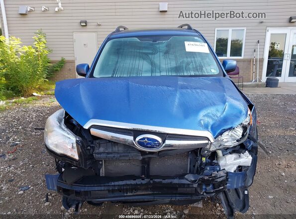 JF2SJADC4GH401838 2016 SUBARU FORESTER Blue ხელსაწყოთა პანელის ხედი