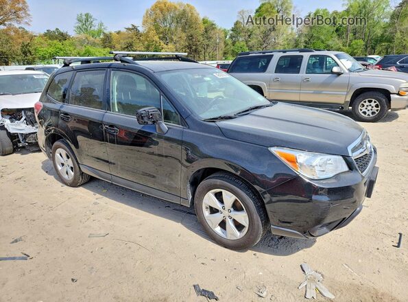 JF2SJADC4GH406506 2016 SUBARU FORESTER Black Առջևի աջ