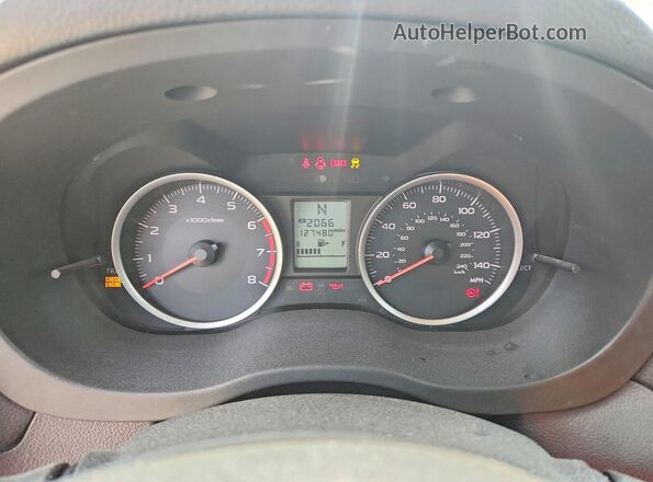 JF2SJADC4GH406506 2016 SUBARU FORESTER Black Սարքավորումների վահանակի տեսք