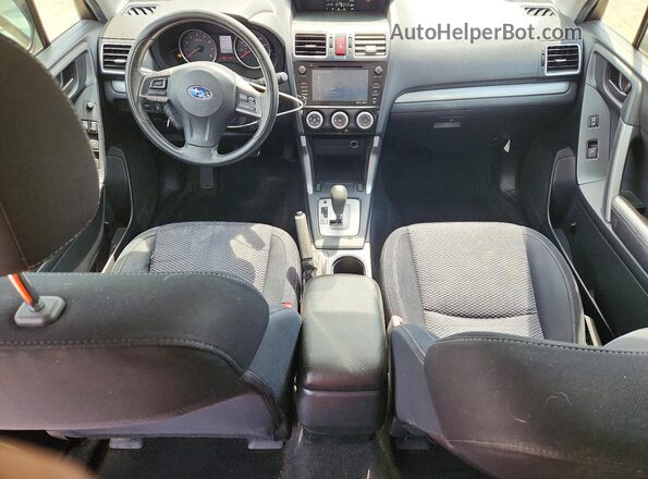 JF2SJADC4GH406506 2016 SUBARU FORESTER Black Առջևի վահանակի տեսք