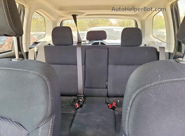 JF2SJADC4GH406506 2016 SUBARU FORESTER Black Հետևի նստատեղերի տեսք