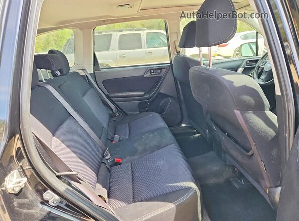 JF2SJADC4GH406506 2016 SUBARU FORESTER Black Սալոնի հետևի տեսք