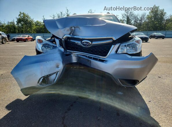 JF2SJADC4GH520862 2016 SUBARU FORESTER Silver Widok z przodu