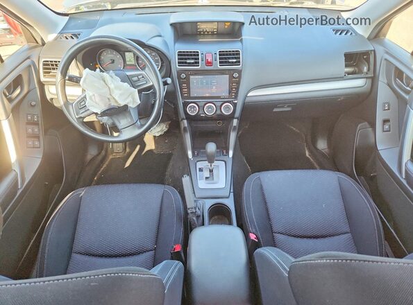 JF2SJADC4GH520862 2016 SUBARU FORESTER Silver Widok deski rozdzielczej