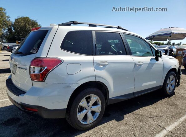JF2SJADC4GH544790 2016 SUBARU FORESTER White Tył prawy
