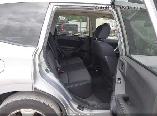 JF2SJADC5GG465165 2016 SUBARU FORESTER Silver VIN კოდის სტიკერის ხედი