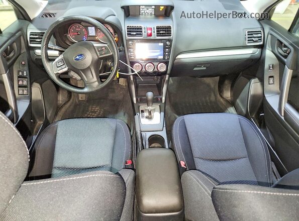 JF2SJADC5GH452913 2016 SUBARU FORESTER Silver Dashboard view