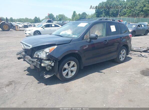 JF2SJADC5GH467914 2016 SUBARU FORESTER Gray Vista tres cuartos delantera izquierda