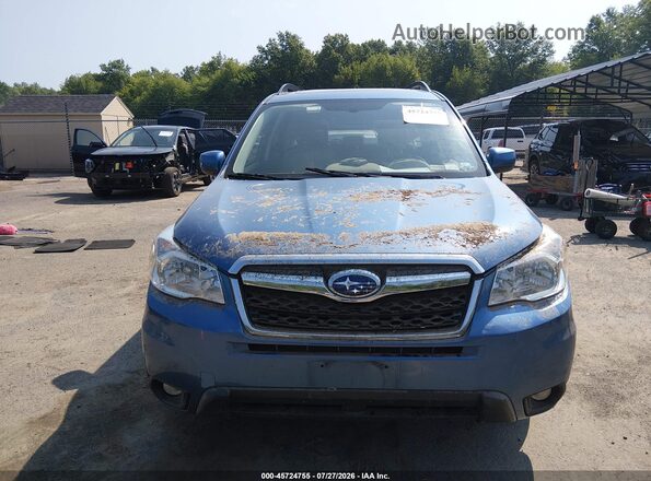 JF2SJADC5GH552090 2016 SUBARU FORESTER Blue ხელსაწყოთა პანელის ხედი