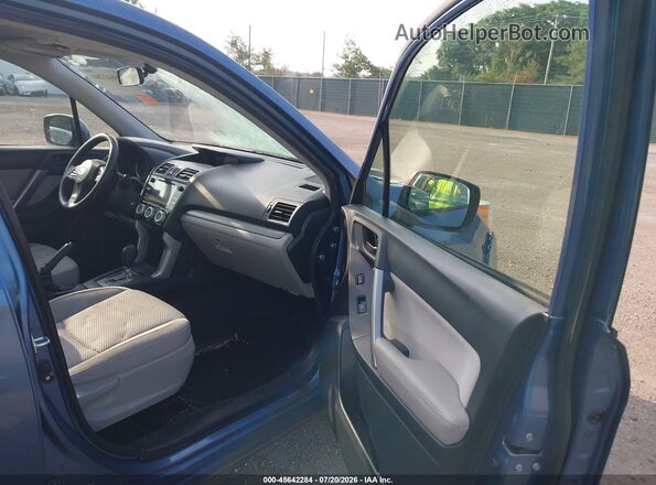JF2SJADC6GH459238 2016 SUBARU FORESTER Blue წინა სალონის ხედი
