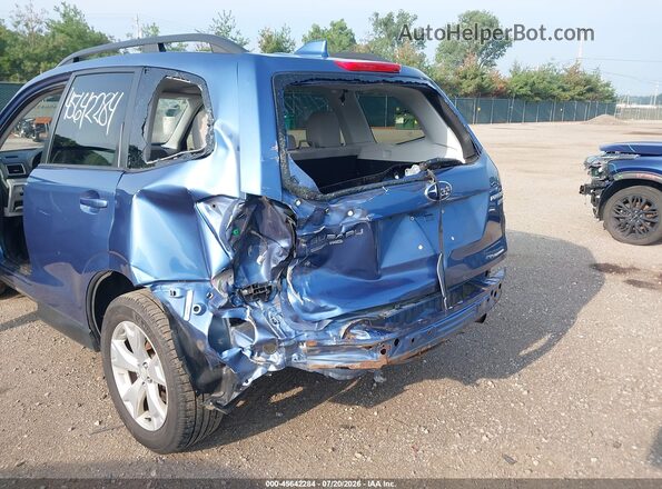 JF2SJADC6GH459238 2016 SUBARU FORESTER Blue წინა ხედი