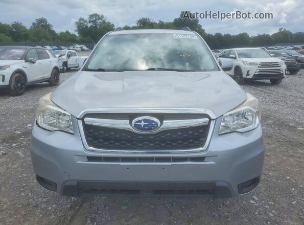 JF2SJADC6GH471003 2016 SUBARU FORESTER Silver Front view
