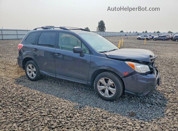 JF2SJADC6GH486178 2016 SUBARU FORESTER Угольный Передняя правая четверть
