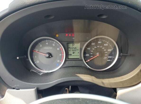 JF2SJADC6GH486178 2016 SUBARU FORESTER Угольный Вид щитка приборов