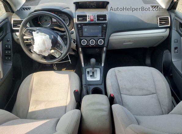 JF2SJADC6GH486178 2016 SUBARU FORESTER Угольный Вид панели приборов