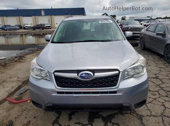 JF2SJADC6GH491364 2016 SUBARU FORESTER Silver Vista frontal