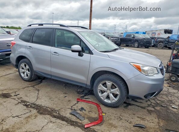 JF2SJADC6GH491364 2016 SUBARU FORESTER Silver Delantero derecho