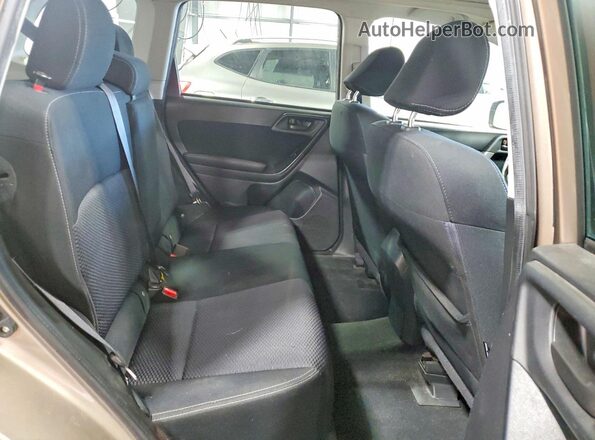 JF2SJADC6GH506736 2016 SUBARU FORESTER Brown Rear seats view
