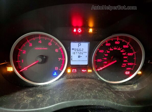 JF2SJADC6GH506736 2016 SUBARU FORESTER Brown Instrument cluster view