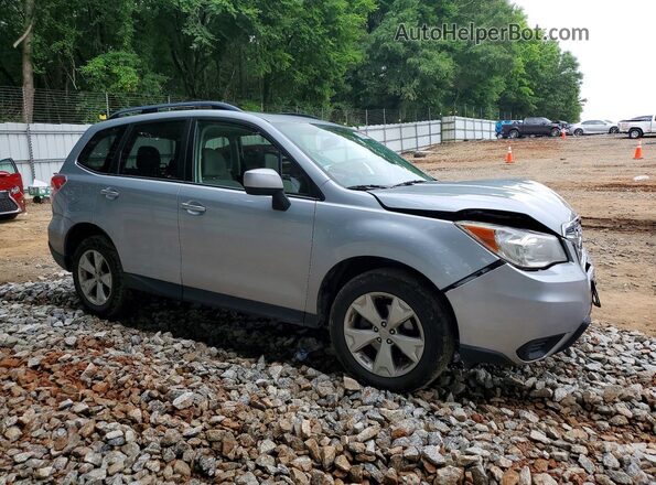 JF2SJADC6GH535475 2016 SUBARU FORESTER Silver Delantero derecho