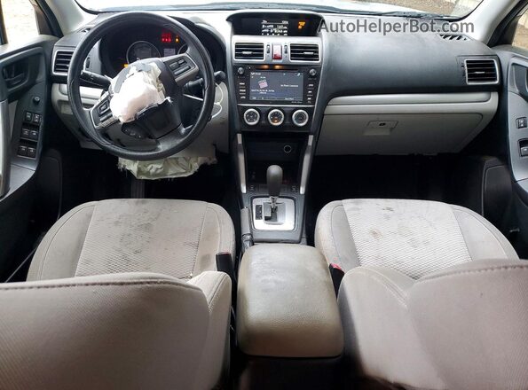 JF2SJADC6GH535475 2016 SUBARU FORESTER Silver Vista del salpicadero