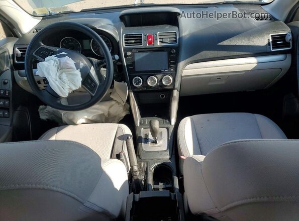 JF2SJADC6GH557167 2016 SUBARU FORESTER Silver Dashboard view