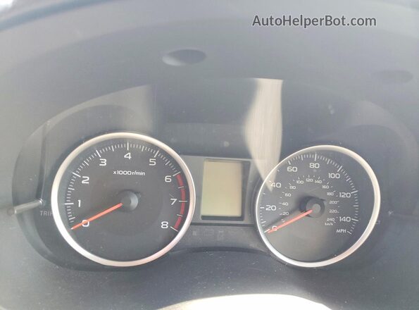 JF2SJADC6GH557167 2016 SUBARU FORESTER Silver Instrument cluster view