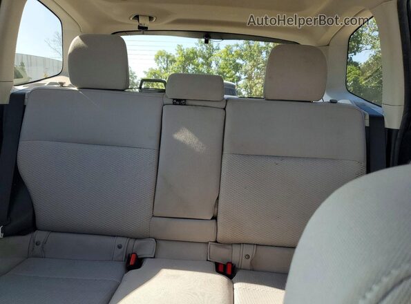 JF2SJADC6GH557167 2016 SUBARU FORESTER Silver Rear seats view
