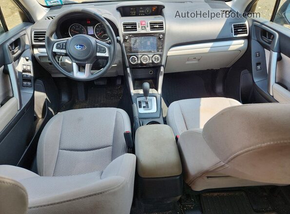 JF2SJADC6JH613602 2018 SUBARU FORESTER Серый Вид панели приборов
