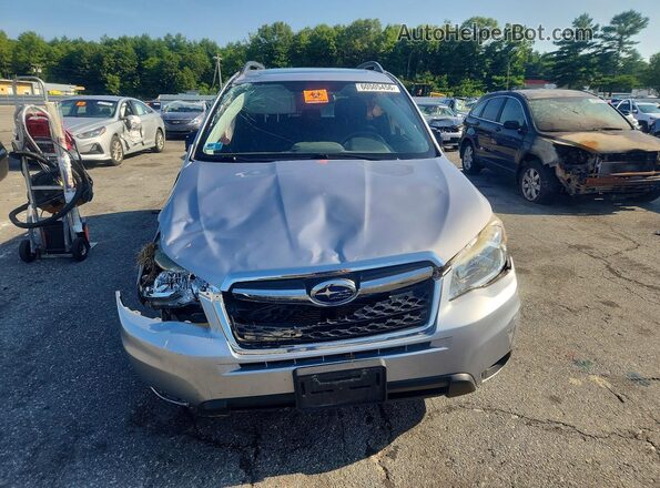 JF2SJADC7GH403177 2016 SUBARU FORESTER Серебряный Вид спереди