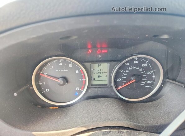 JF2SJADC7GH403177 2016 SUBARU FORESTER Серебряный Вид щитка приборов