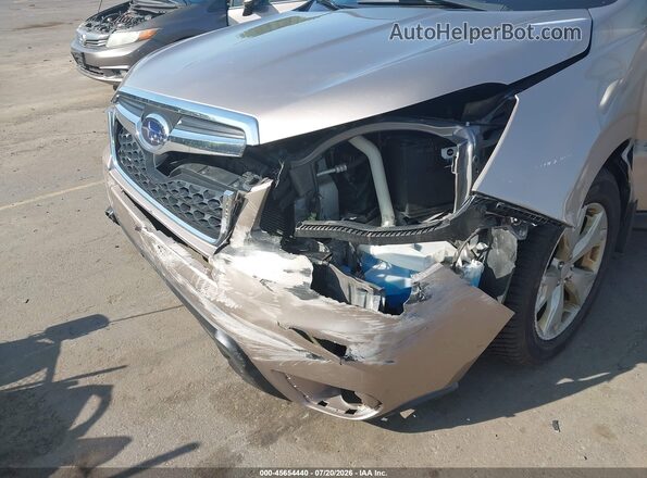 JF2SJADC7GH427673 2016 SUBARU FORESTER Tan Front view