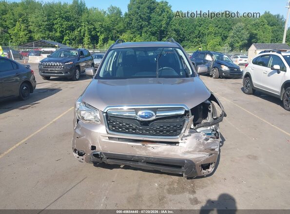 JF2SJADC7GH427673 2016 SUBARU FORESTER Tan Instrument cluster view
