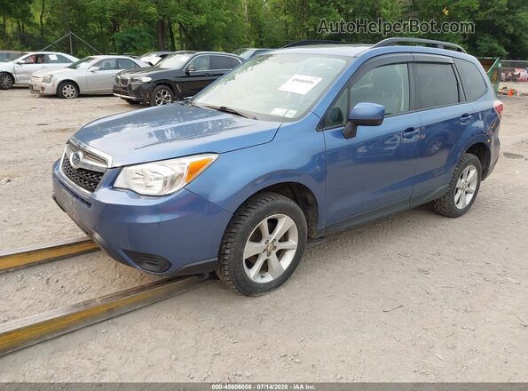 JF2SJADC7GH495990 2016 SUBARU FORESTER Blue წინა მარცხენა ხედი სამი მეოთხედიდან