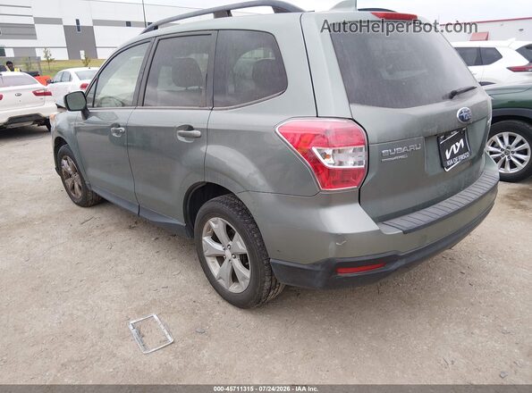 JF2SJADC7GH515381 2016 SUBARU FORESTER Зеленый Задняя левая четверть