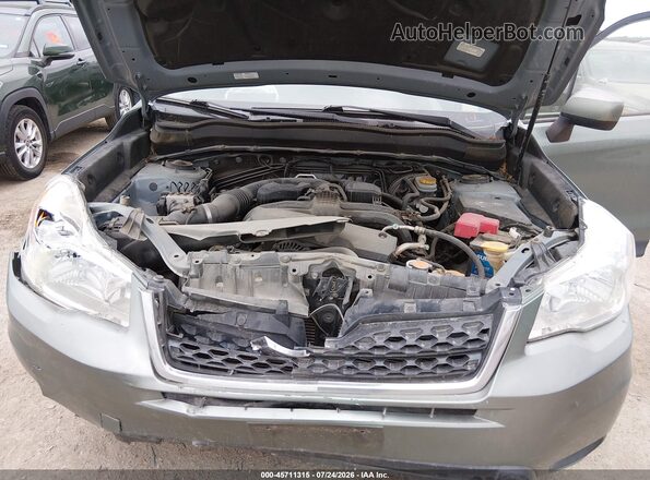 JF2SJADC7GH515381 2016 SUBARU FORESTER Зеленый Вид сзади