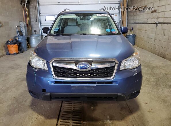 JF2SJADC7GH564094 2016 SUBARU FORESTER Синий Вид спереди
