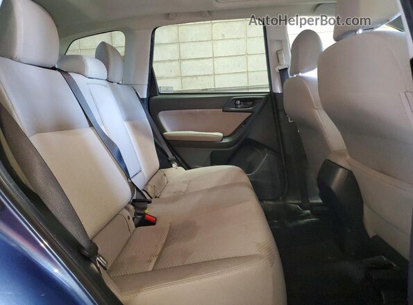 JF2SJADC7GH564094 2016 SUBARU FORESTER Синий Вид задней части салона