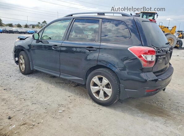JF2SJADC8GH401423 2016 SUBARU FORESTER Black უკანა მარცხენა