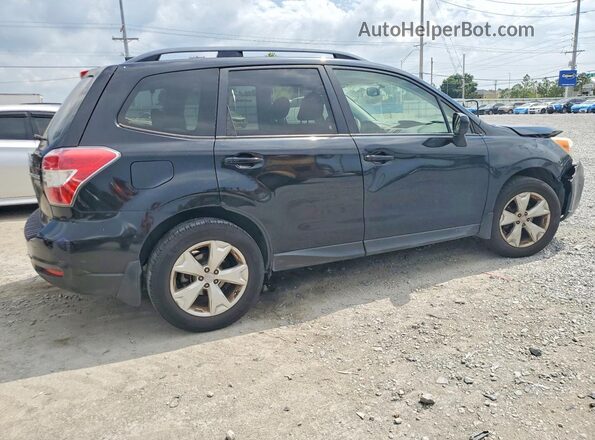 JF2SJADC8GH401423 2016 SUBARU FORESTER Black უკანა მარჯვენა