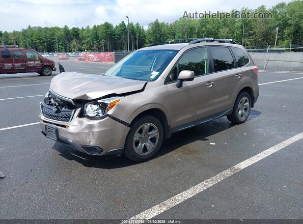 JF2SJADC8GH402328 2016 SUBARU FORESTER Brown Передня ліва чверть