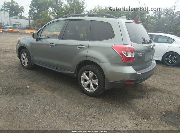 JF2SJADC8GH465378 2016 SUBARU FORESTER Зеленый Задняя левая четверть