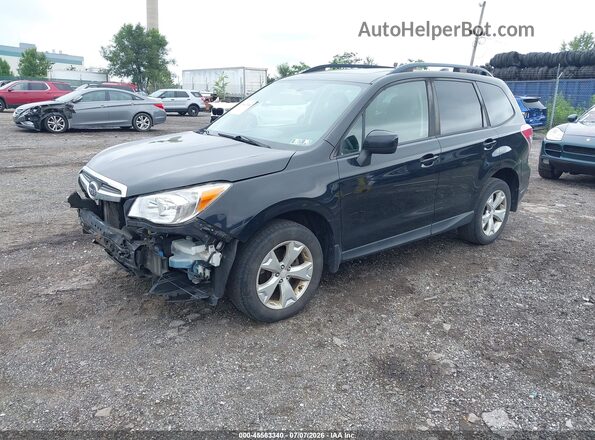 JF2SJADC8GH552150 2016 SUBARU FORESTER Черный Передняя левая четверть