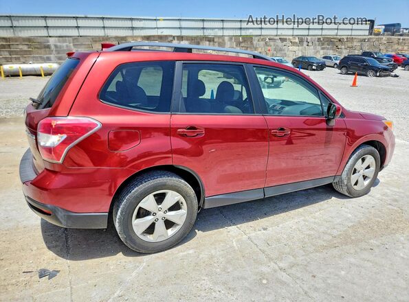 JF2SJADC9GH469441 2016 SUBARU FORESTER Red Задня права чверть